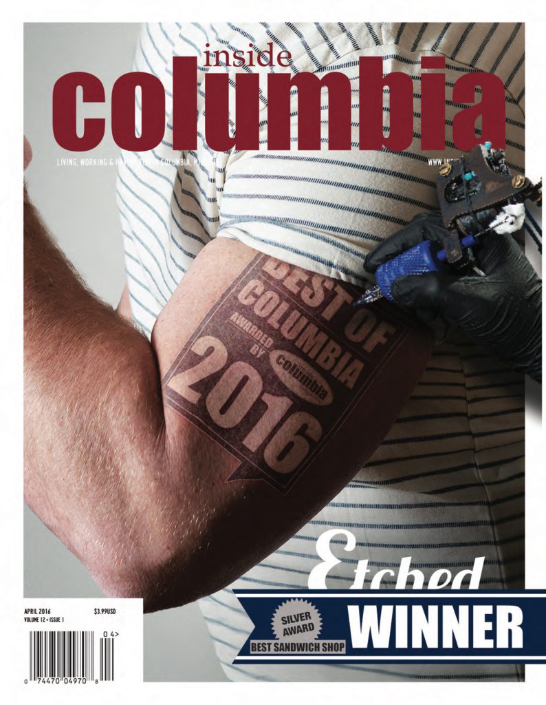 Pickleman's won Best Sandwich Shop Silver Award 2016 in Inside Columbia Magazine