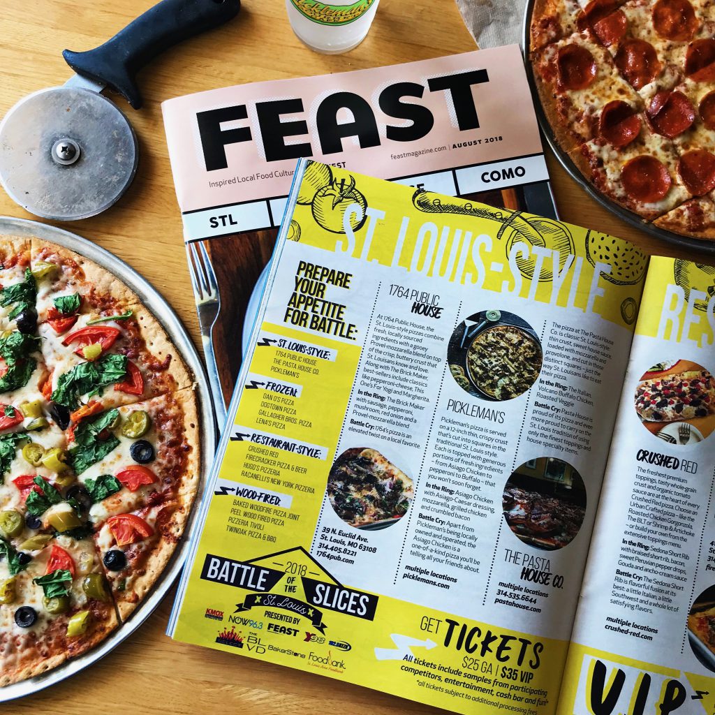 Pickleman's was featured in St. Louis's 2018 Battle of the Slices