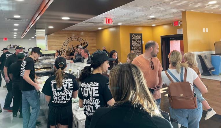 Pickleman’s Gourmet Café is opening its first drive-thru location in the Kansas City metro area at the corner of W 135th & Black Bob Rd. in Olathe.